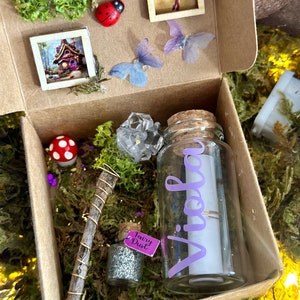 Rustic forest  Personalised tooth fairy box