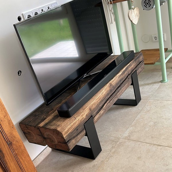 Sideboard lowboard oak board oak bench oak beam bench shelf solid