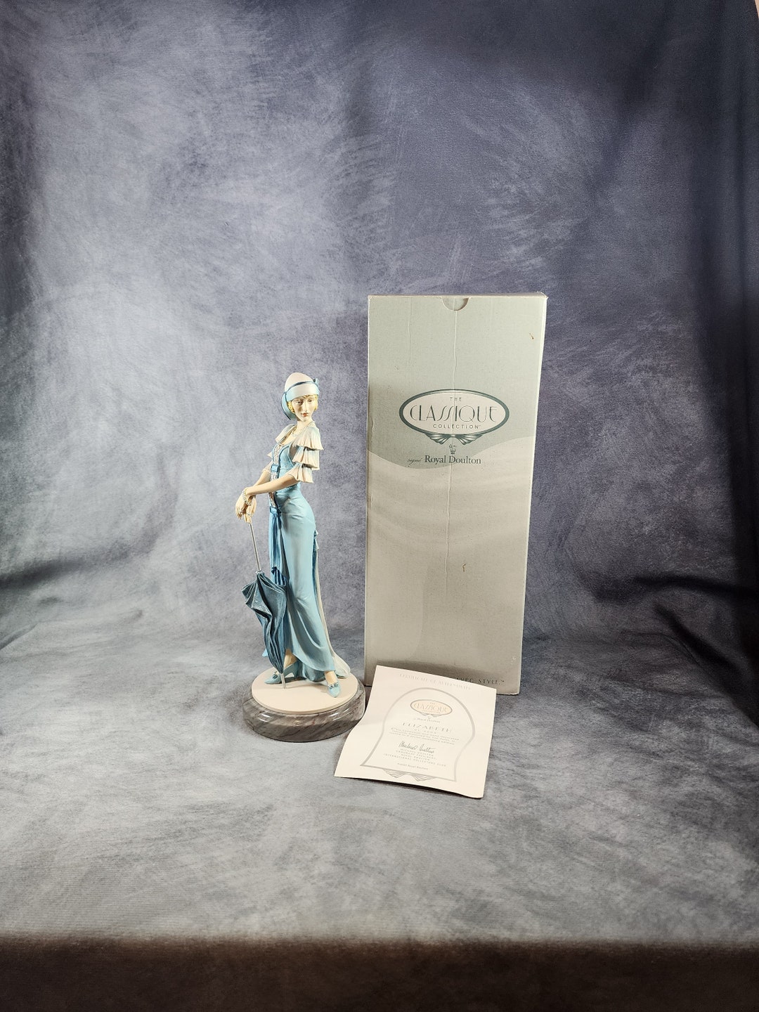 Vintage Royal Doulton Classique Figurine Elizabeth CL4009 C.1999 Resin