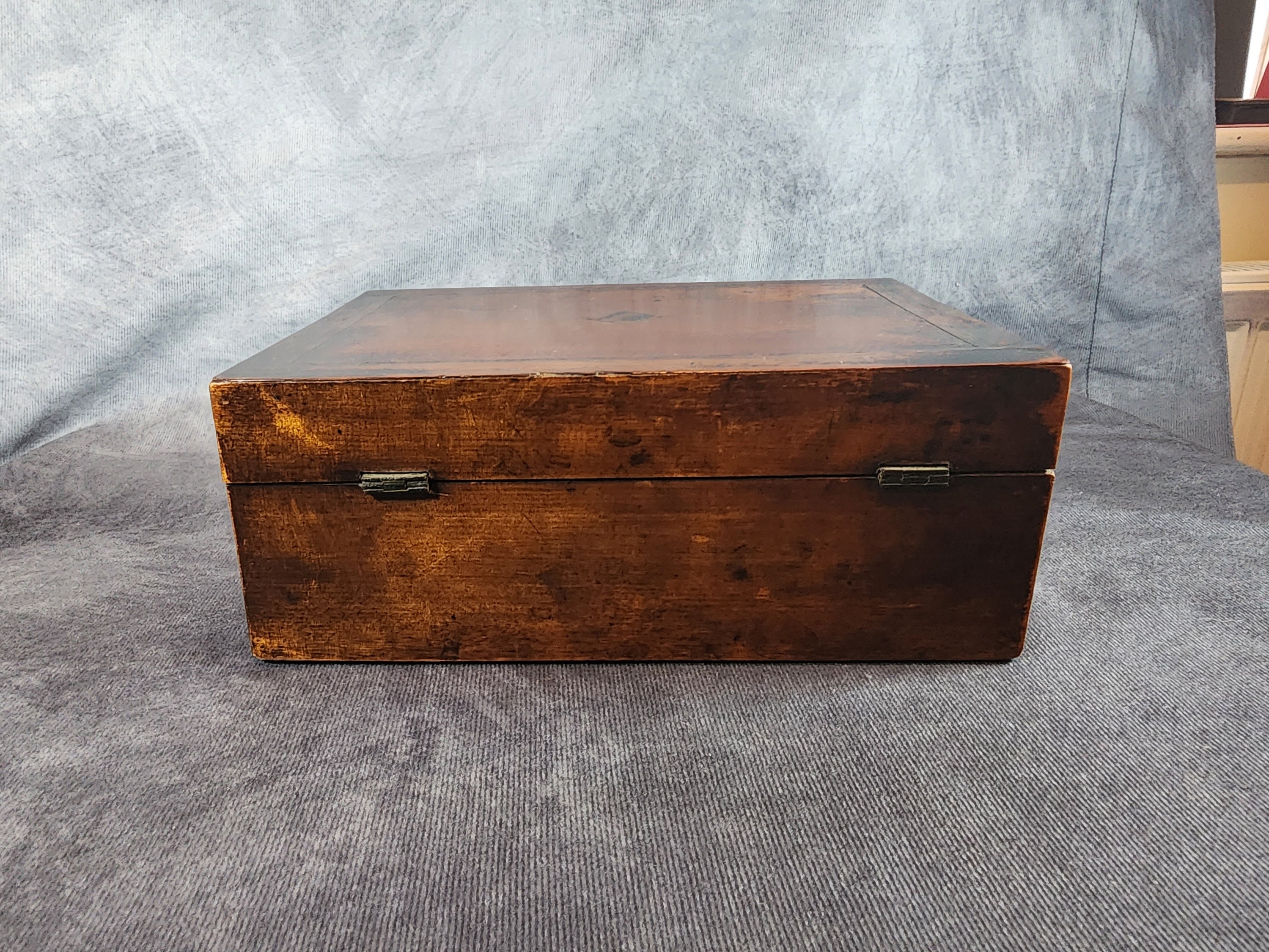 Antique Small Wooden Box - Etsy