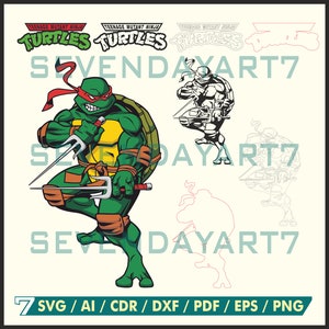 Teenage Mutant Ninja Turtles Vector PNG vector in SVG, PDF, AI, CDR format