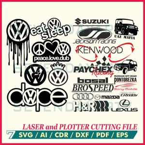 Autocollant Volkswagen Logo - ref.d8340