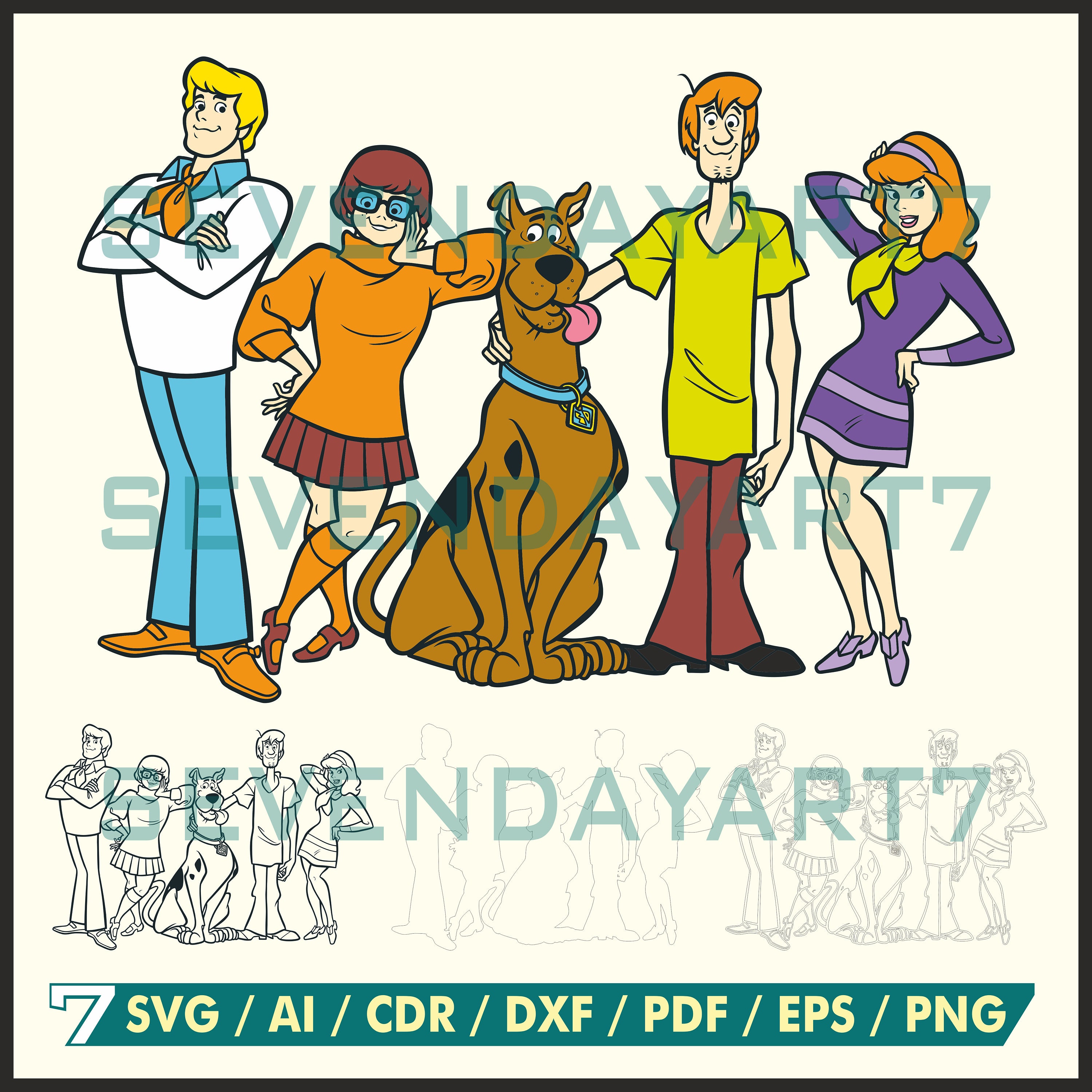 Trends International Gallery Pops Scooby-Doo - Velma Dinkley Character Pose  Wall Art, Unframed Version, 12 x 12