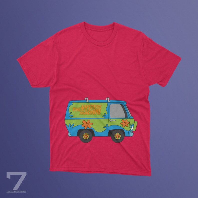 Scoobydoo the Mystery Machine SVG Digital File, Clipart, Svg, Ai, Cdr