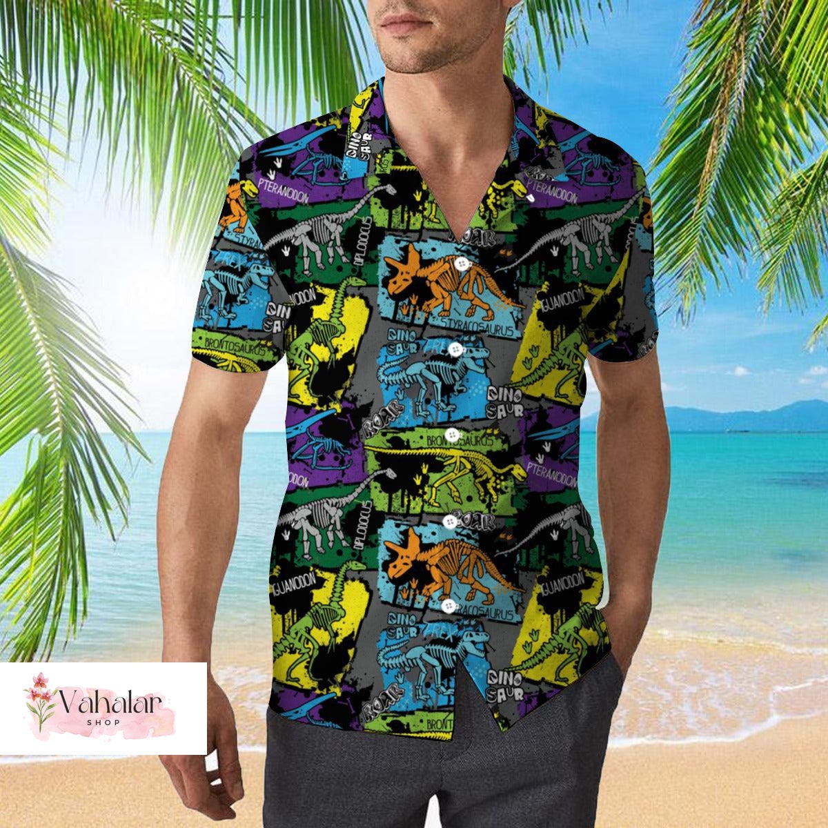 Hawaiian shirt dinosaur - Etsy 日本