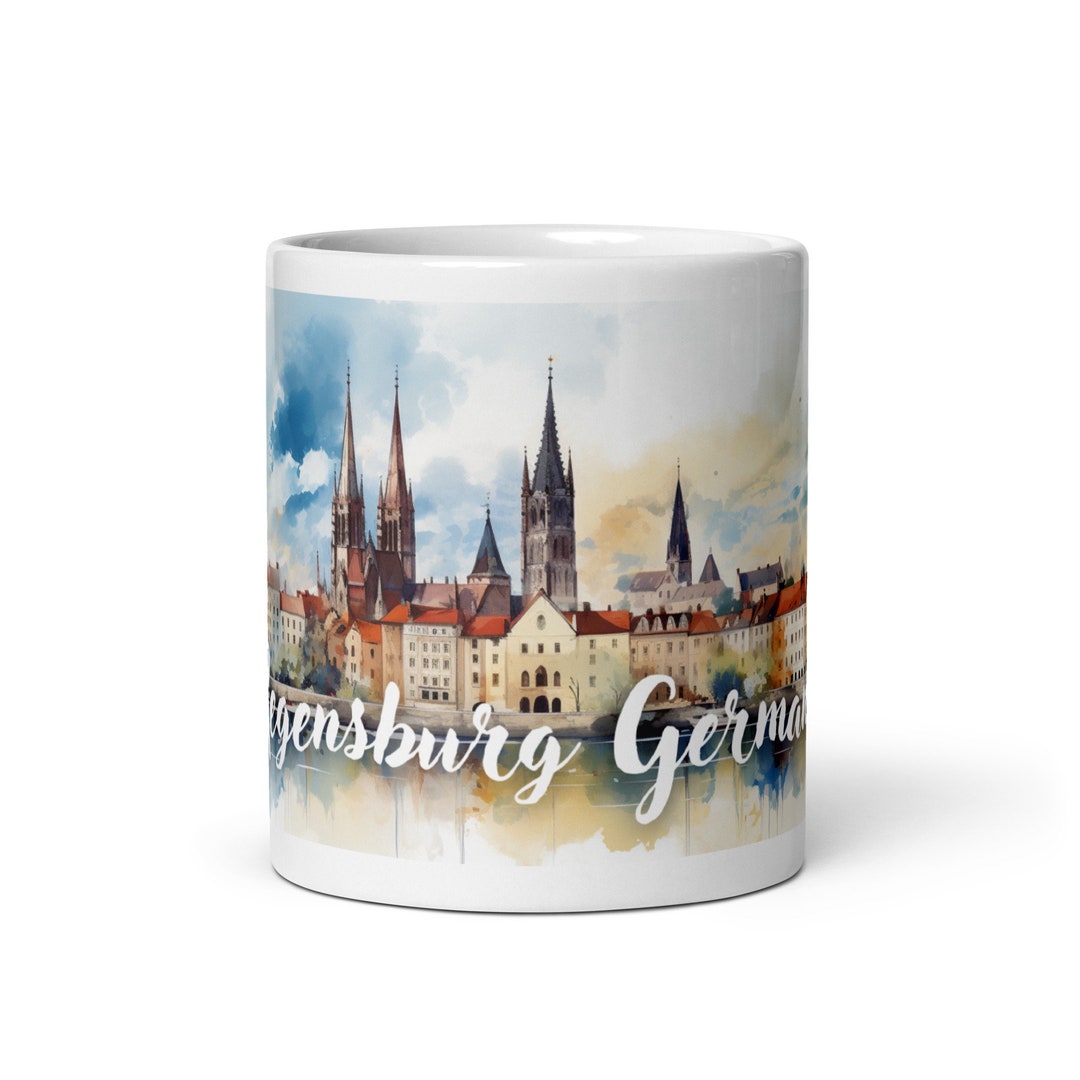 Mug Featuring Regensburg Germany Travel Mug Dream Travel Etsy