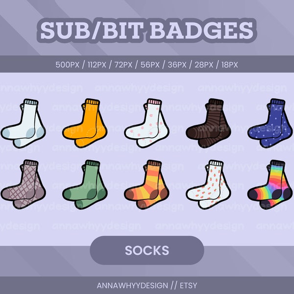 Twitch Sock Emotes Etsy