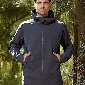 Men&#39;s Outdoor Casual Jacket Waterproof Windproof Breathable Nylon Spandex Blend Multiple Colours Available SS7139