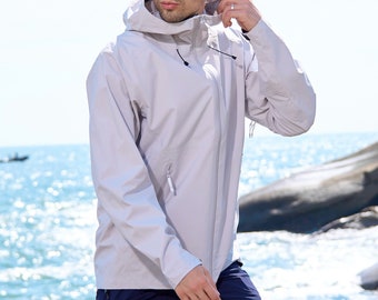 Chaqueta de asalto impermeable y ligera para hombre, regalo perfecto para entusiastas del aire libre SS7137