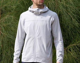 Chaquetas cortavientos informales de verano para hombre, con protección solar, UPF 50+, transpirables, finas y resistentes a los rayos UV, SS3109