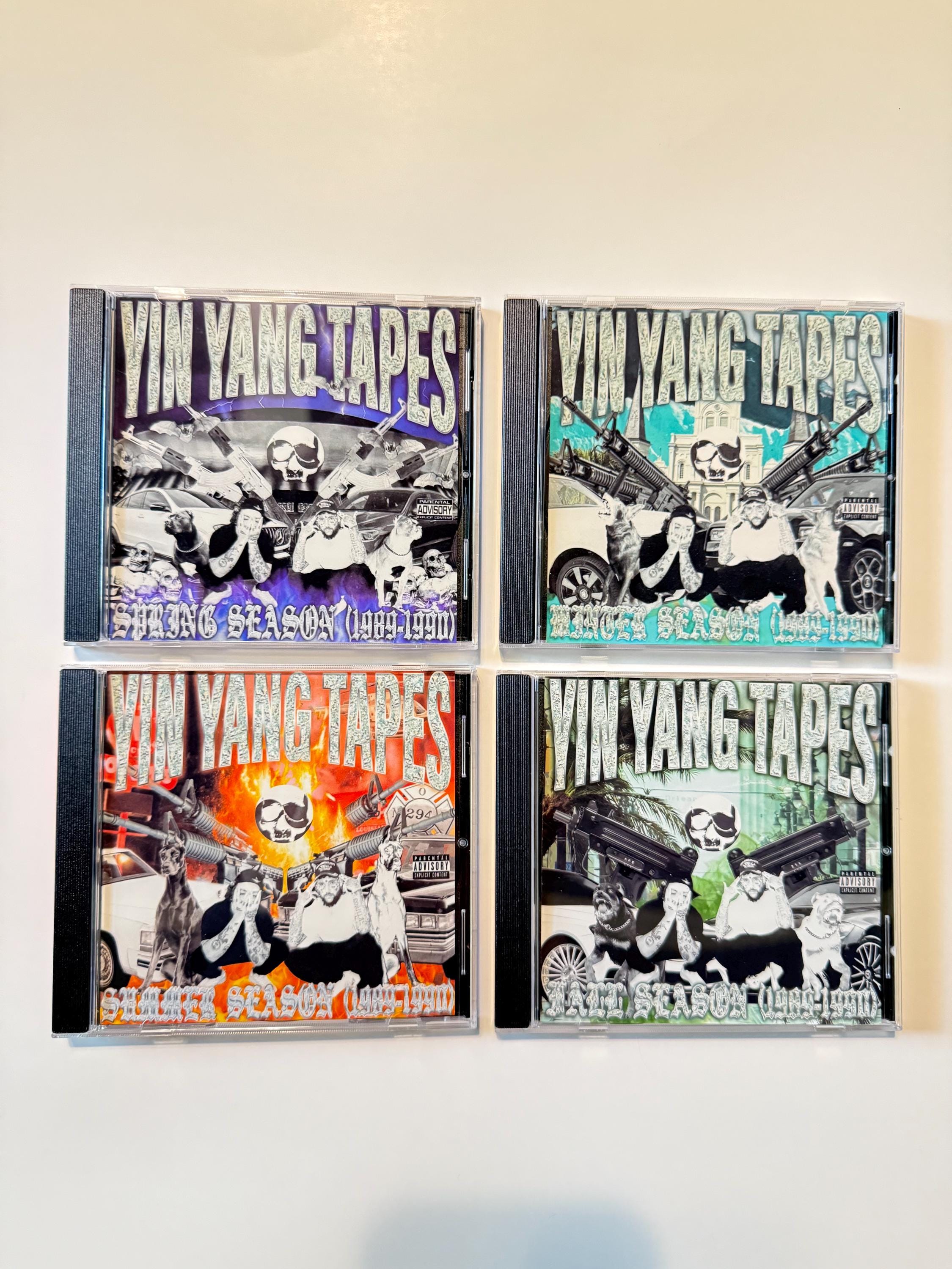 Suicideboys - Ying Yang Tapes All Seasons Cds W Case Custom Made