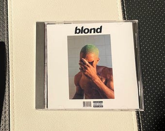 Blond Frank Ocean CD w case Custom