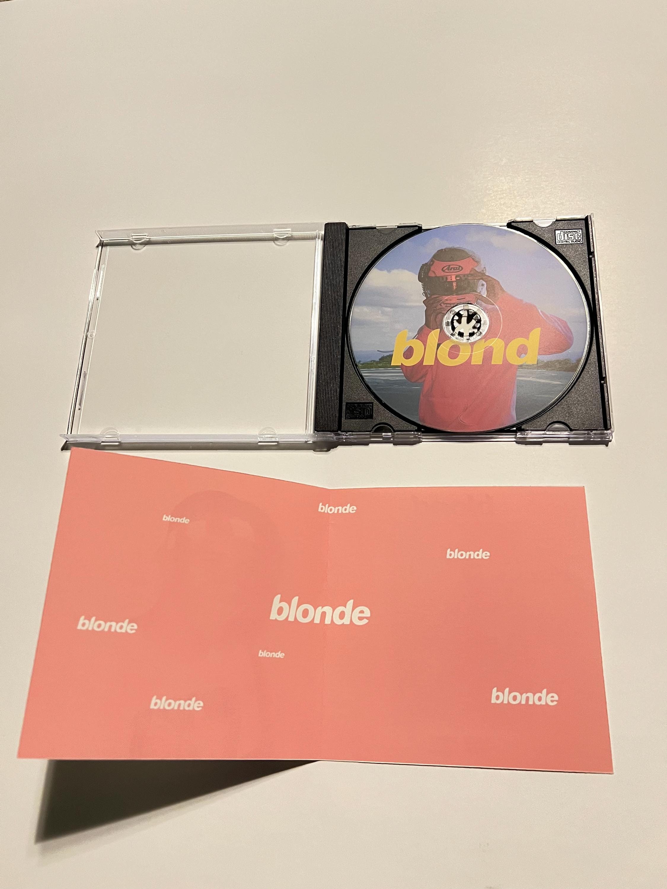 Frank Ocean Cds W Case Custom Blond, Channel Orange & Nostalgic