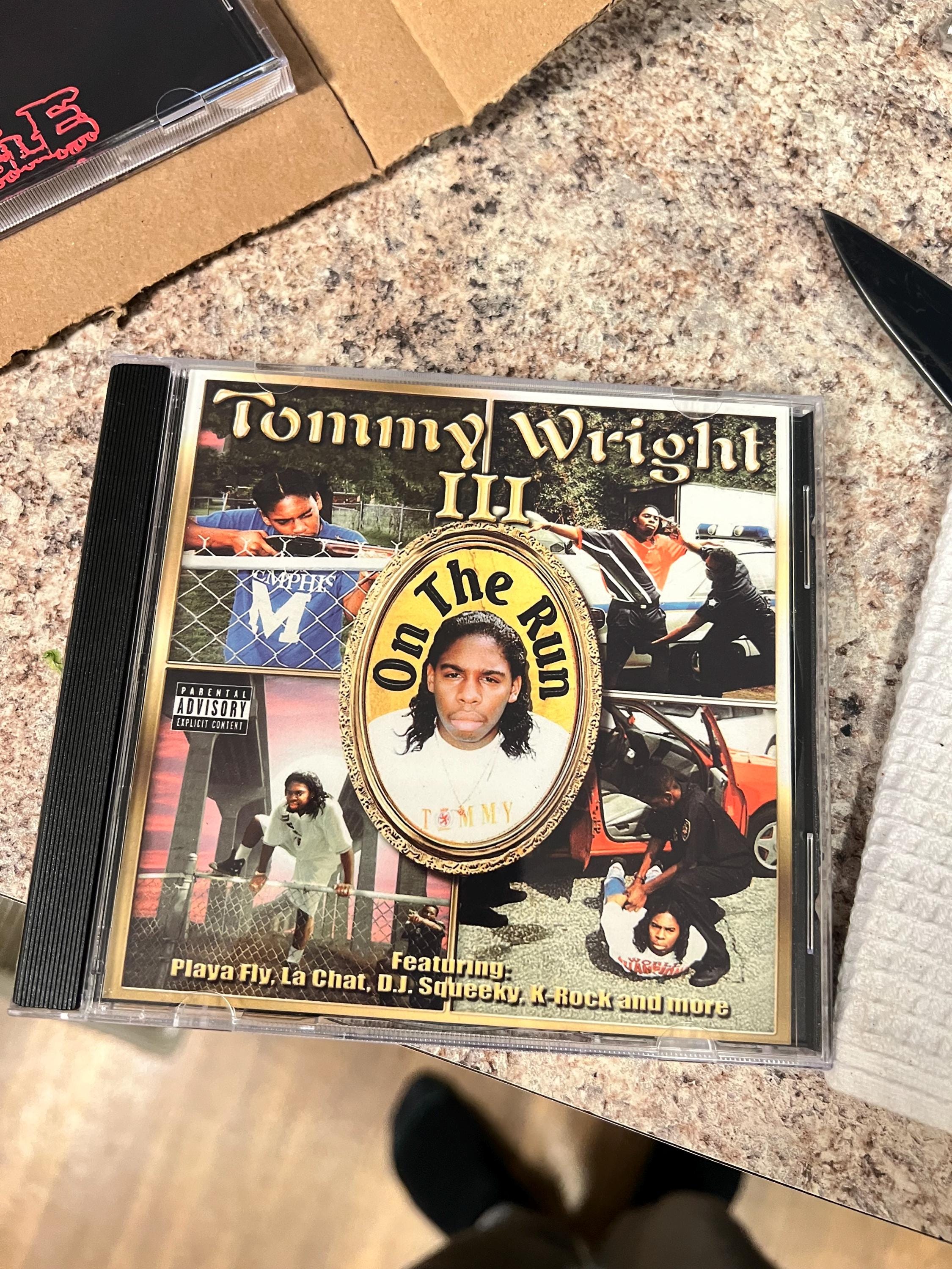 On the Run Tommy Wright III CD W Case Custom - Etsy