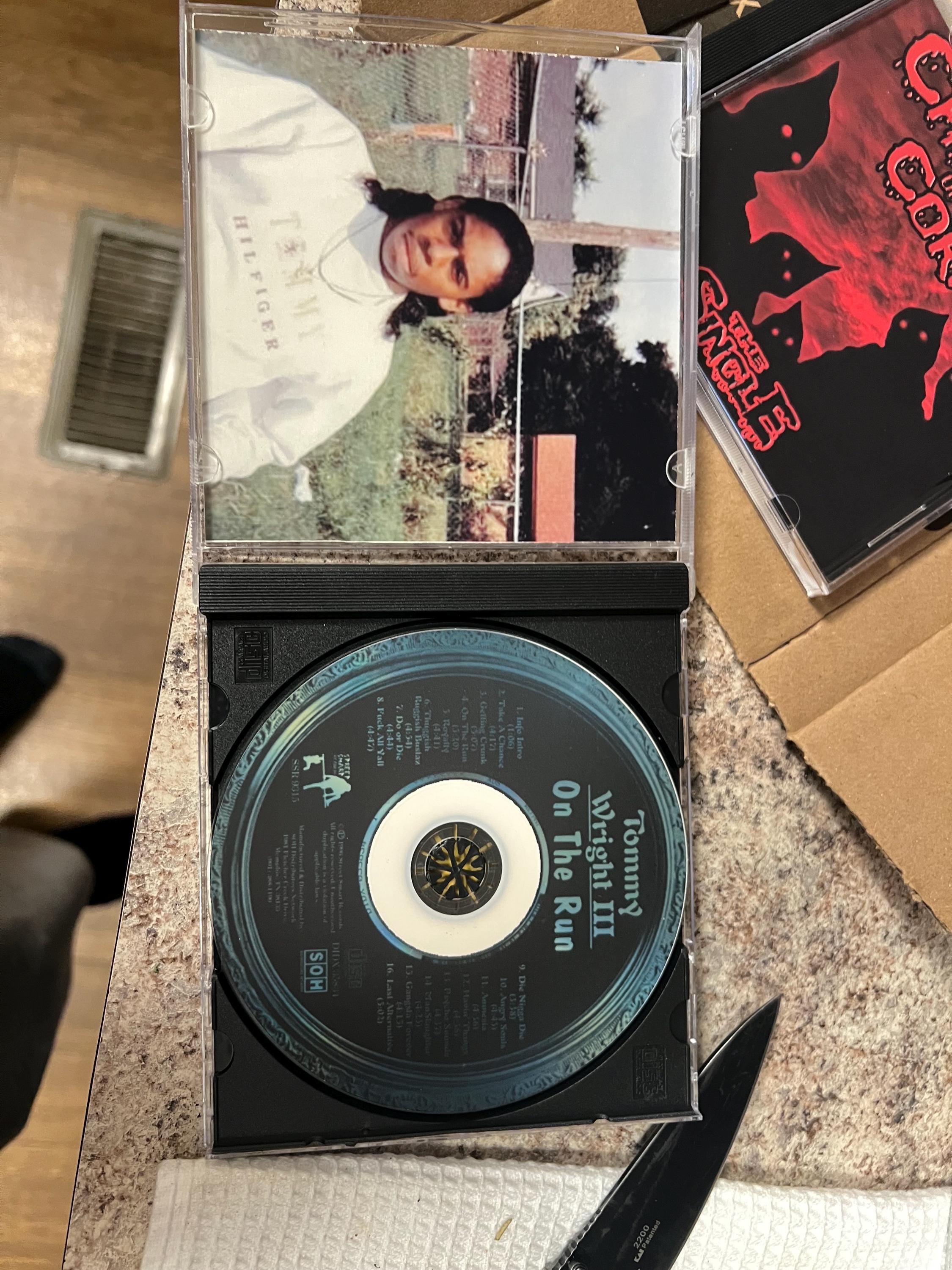 On the Run Tommy Wright III CD W Case Custom - Etsy