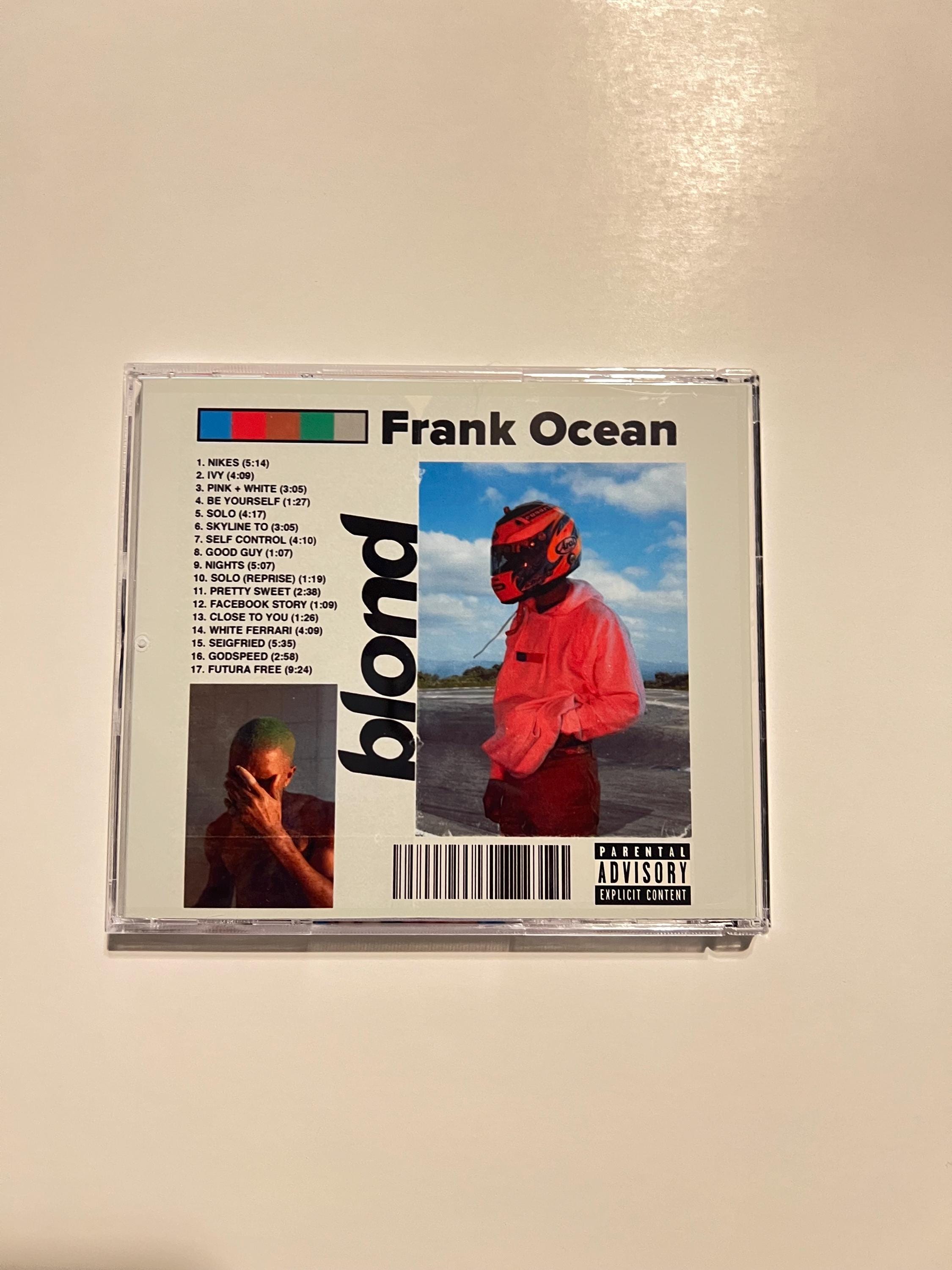 Frank Ocean Cds W Case Custom Blond, Channel Orange & Nostalgic