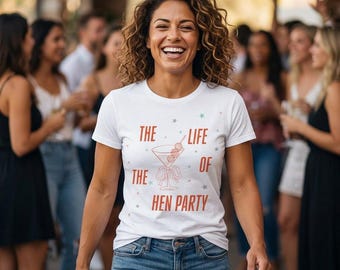 Life of a Showgirl bachelorette shirt | Hen Party Matching Tee