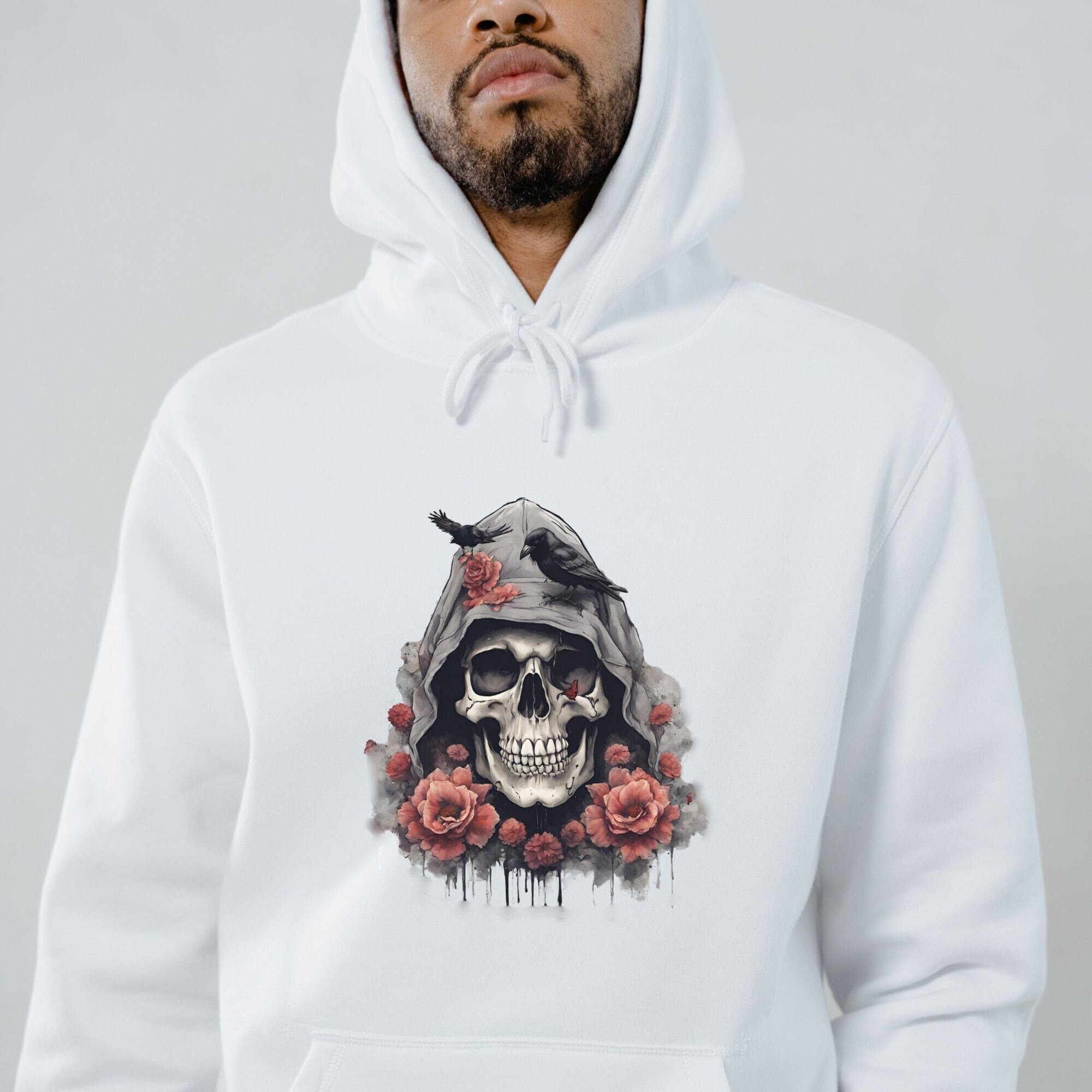 Skull shop with hoodie