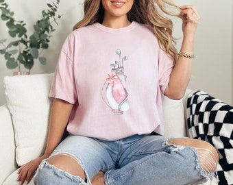 Coquette Top Coquette Shirt Coquette Clothes Coquette Clothing Golf Shirt Golf t shirt Golf Mom Shirt