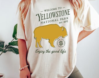 Camiseta de Yellowstone Camiseta de chica de granola Camiseta de granola estética para chica Regalo de chica de granola Cosas de chica de granola Ropa de chica de granola Camiseta del parque nacional