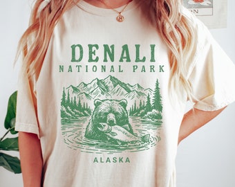 Denali National Park Shirt Granola Girl Shirt Granola Girl Aesthetic Granola Girl Gift Granola Girl Things Granola Girl Clothing Alaska