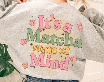 Sudadera Matcha Matcha Regalo Matcha Lovers Matcha Lover Regalo Sudadera de Té Verde Sudadera Kawaii Sudadera Amante del Té