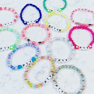 Pierce The Veil - ptv - Beaded Bracelet *GIRLY POP EDITION*