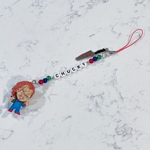 Chucky phone charm accessory  - horror - good guys