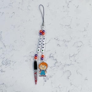Chucky phone charm accessory  - horror - good guys