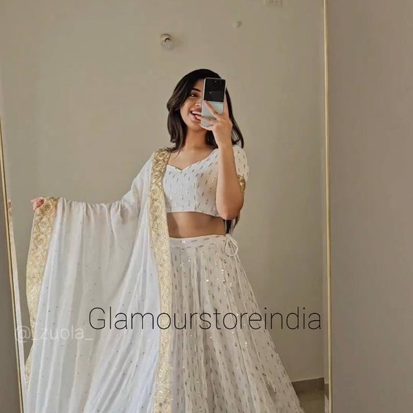 Pakistani designer lehenga choli set with dupatta for womens, bridal lehenga choli set, ready to wear Partywear outfit,ethnic wear for girls