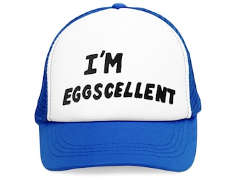 Soy Eggscellent Trucker Gorra de malla