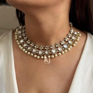 Sabyasachi Inspired Kundan Bridal Indian Gold Plated Uncut Moissanite Polki Kundan wedding Jewelry Handmade Jewelry Pakistani Jewelry Set