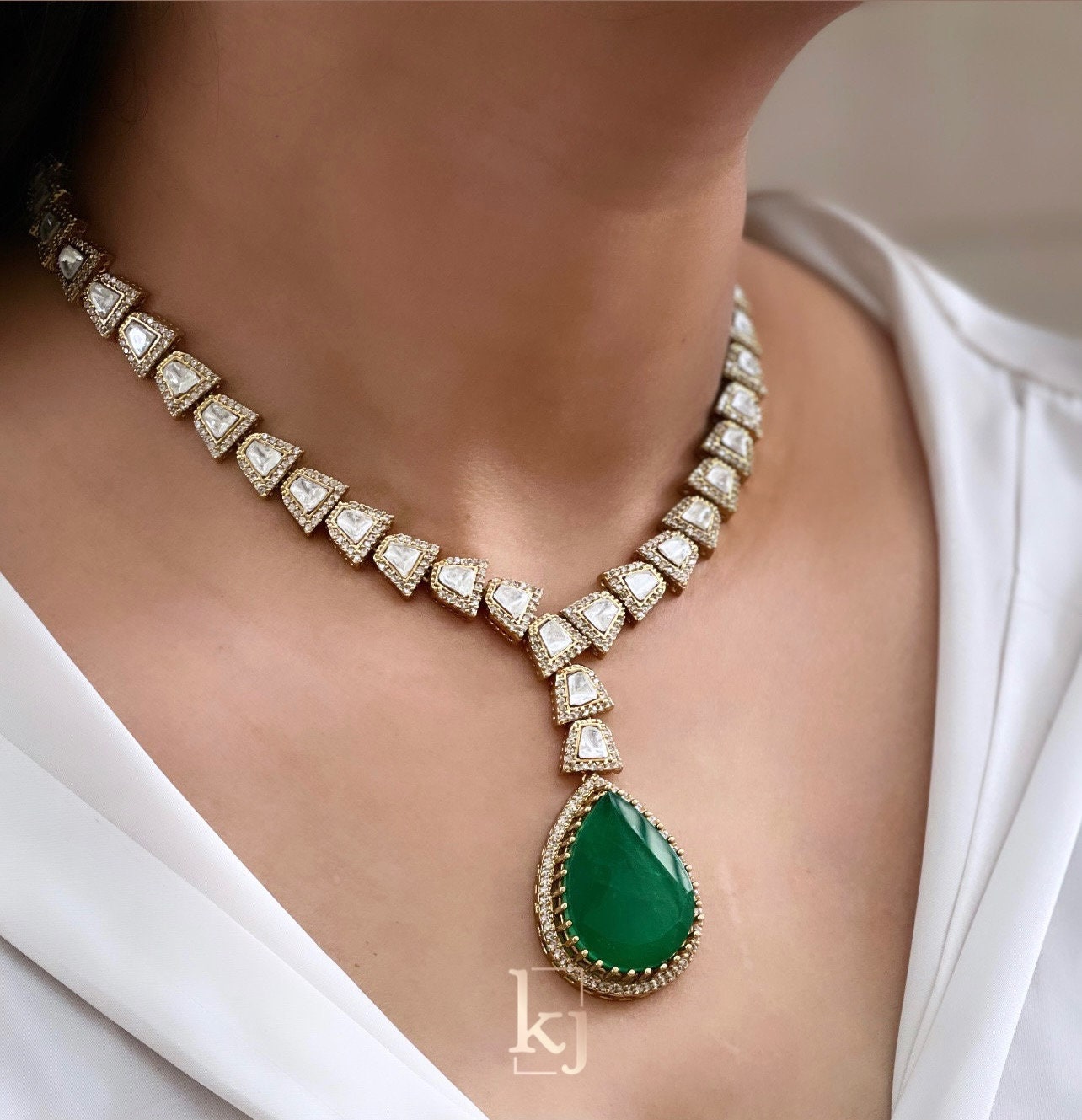Sabyasachi Necklace set/Victorian choker set/Big Kundan choker set/Sabyasachi jewelry/Indian choker/Punjabi jewelry/Indian Bridal set/Indian