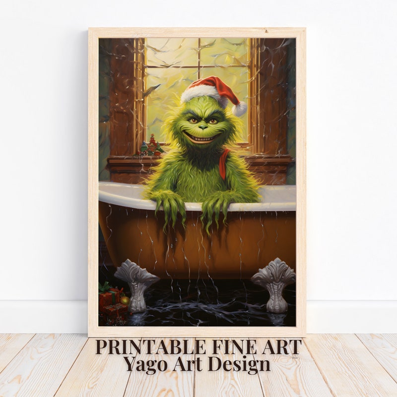 Grinch Wall Decor - Etsy