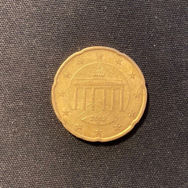 Rare 50 Cent Euro Coin - Germany 2002