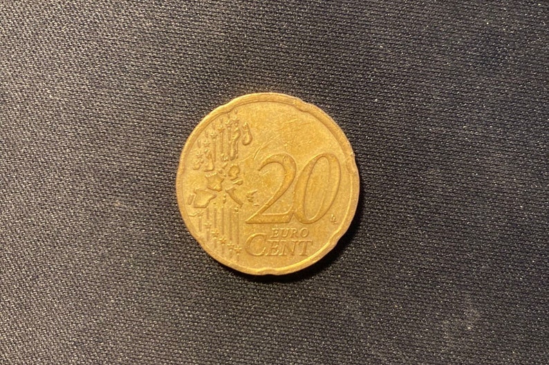 Rare 50 Cent Euro Coin Germany 2002 Etsy