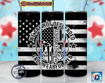 American Patriotic 1776 Png, Independence Day Tumbler Template Png, Fourth Of July Png, 20oz Skinny Tumbler Sublimation Design, Digital File