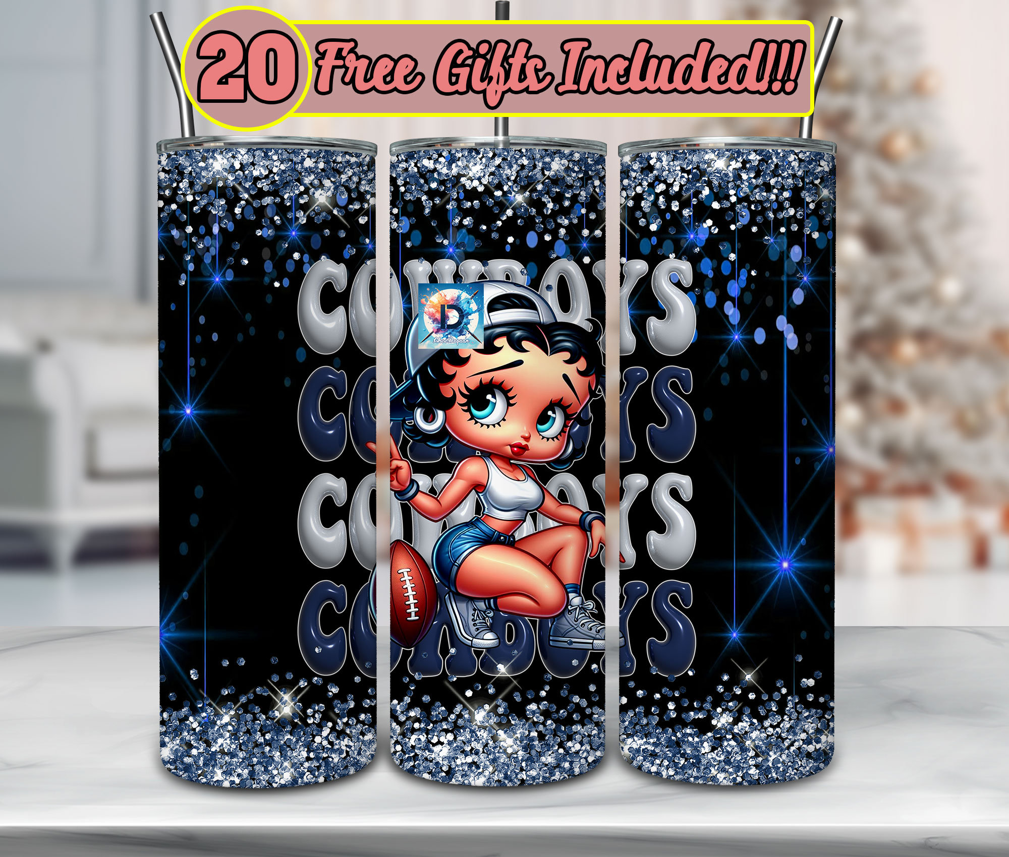 Betty Boop Skinny Tumbler Wrap, Betty Boop Tumbler Wrap ,Betty Boop De –  Tumblerpng