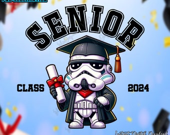 Senior Class 2024 Graduation With Sublimation Design PNG, Warrior Graduation 2024 Png, Graduation 2024, Graduation Gift, Digital Download