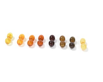 Polished Plastic Pop Clasps Various Colors for Jewelry Making