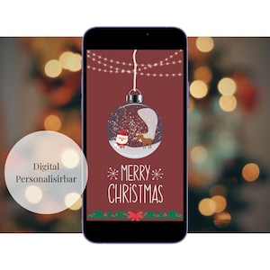 クリスマスのデジタルビデオ、WhatsAppのeCard、電子メールなど。