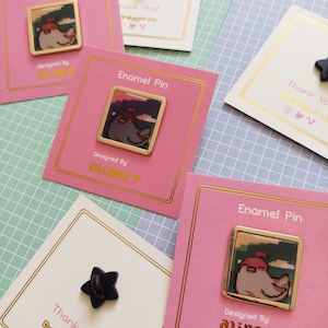 Void Chicken Lenticular Enamel Pin - Stardew Valley