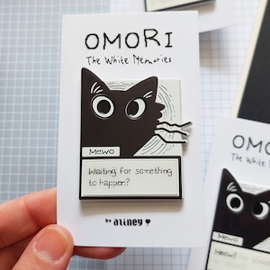 OMORI Lenticular Enamel Pin