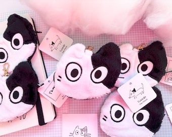 Cat Plush Coin Pouch - Tuxedo