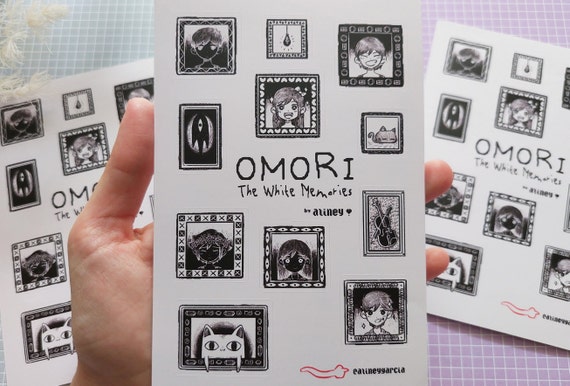 OMORI Stickersheet - "The White Memories"