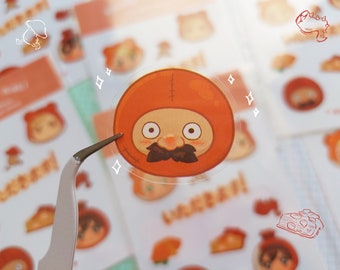 Dunmeshi Clear Stickersheet - Ready to eat!