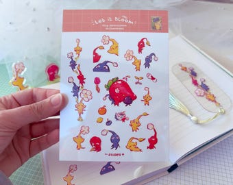 Tiny Travellers Clear Stickersheet