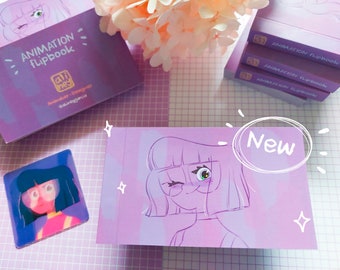 Flipbook de animação: Flipbook frente e verso com 93 páginas