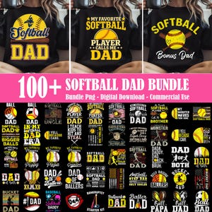 Retro Softball Dad Png, Softball Spieltag Png, Softball Dad Wie Ein Baseball-Vater, aber mit größeren Bällen Png, Geschenk für Vater, Vatertag Png