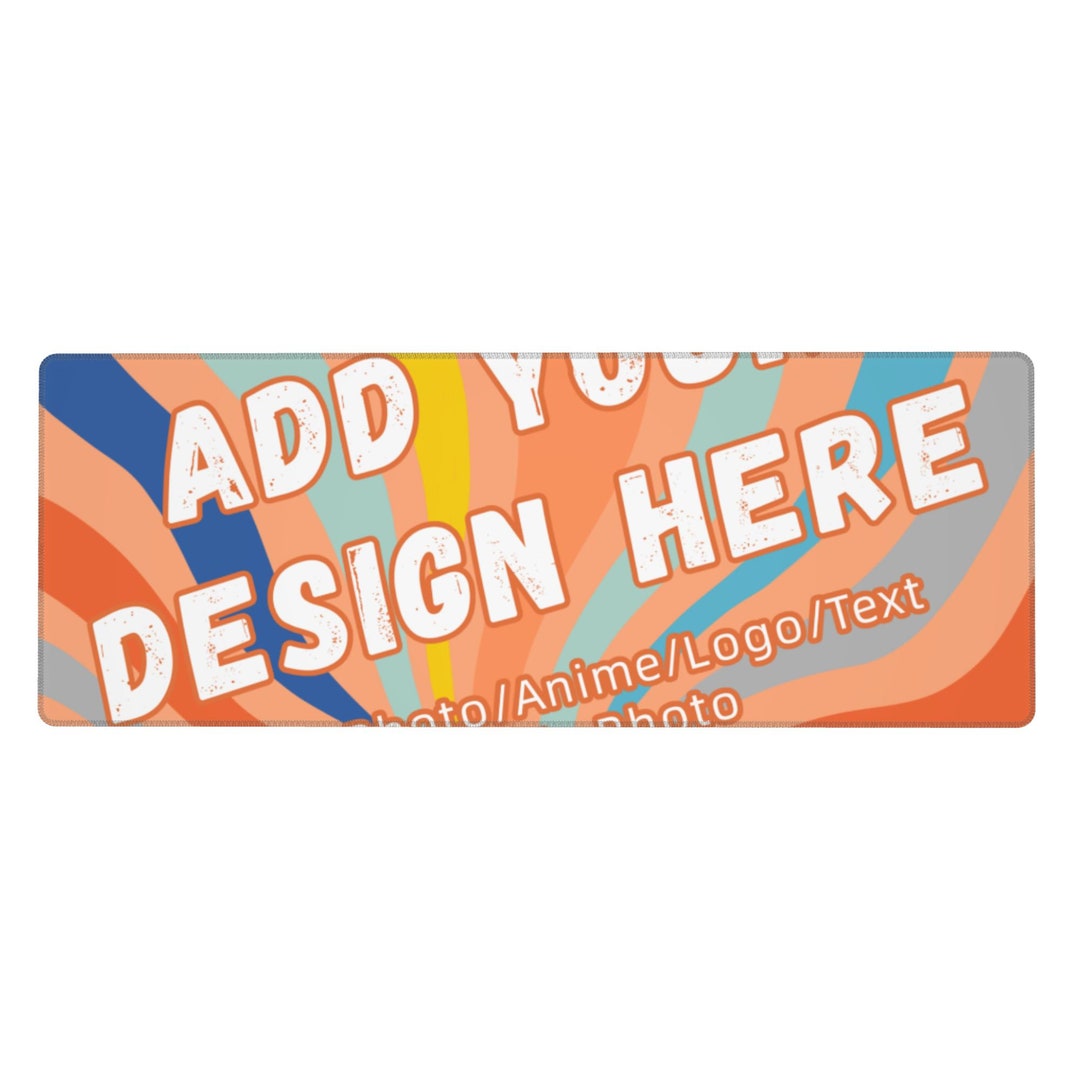 Custom Table Mat Custom Animation Table Mat Personalized Etsy